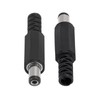 ACEIRMC 10pcs 5.5mm x 2.1mm DIY Male DC Power Plug