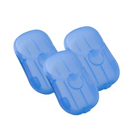 MAME Disposable Paper Soap 50 Sheets Blue 3 / 마메 일회용 종이비누 50매 파랑 3개