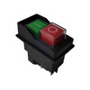 KJD17 Electromagnetic Pushbutton Switch 4Pins 16A 120V ON-Off (120V-4Pins)