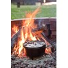 Lodge Seasoned Cast Iron Deep Camp Dutch Oven - 12