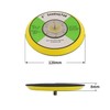 2Pcs 5inch Backing Pad Hook and Loop for Sander Polisher