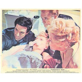 Rosemary's Baby Original Lobby Card Mia Farrow John Cassavetes Classic Horror