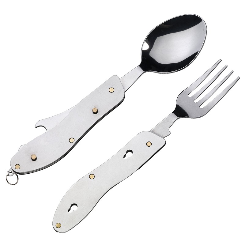 KTX7® Camping Cutlery Folding Cutlery Travel Cutlery Outdoor Cutlery