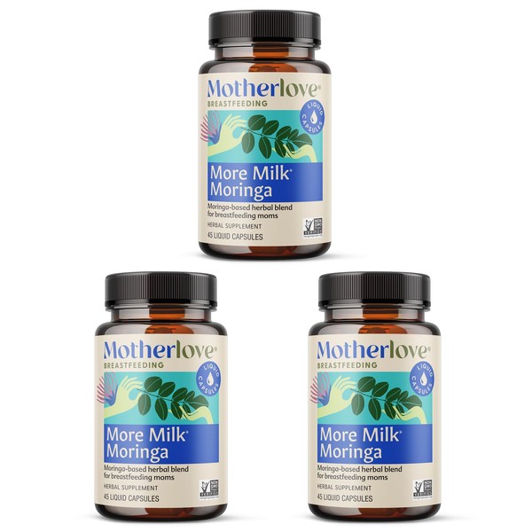 Motherlove Motherlove More Milk Moringa (135 Liquid caps) Moringa-Based Lactation