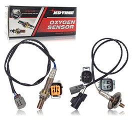 XDTIME 2Pcs 234-5012 234-4044 O2 Oxygen Sensor Upstream & Downstream Air Fuel Ratio Oxygen Sensor Compatible with Mazda CX-7 2.3L 2007-2009
