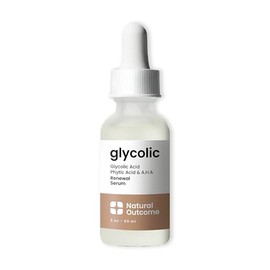 Natural Outcome Ácido Glicólico Suero Renovador - Suero Hidratante - Hidratante Facial para Mujer - Productos para el Cuidado de la Piel - 60 ml