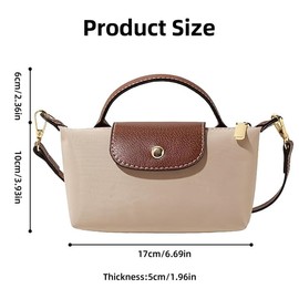 Small Crossbody Bag for Women, Women’s Colorblock Shoulder Bag Handbags Wallet, Mini Cross Body Purse with Adjustable Strap (Khaki)