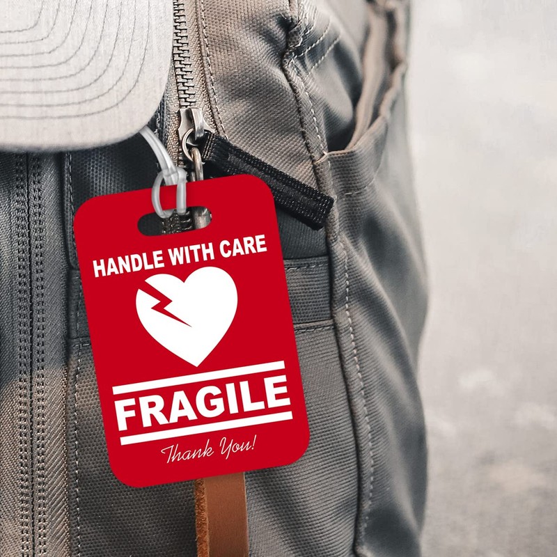 LT033 Handle with Care - Fragile - Thank You Novelty