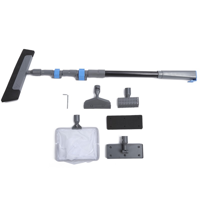 5 in 1 Aquarium Fish Tank Brush Long Handle Cleaning