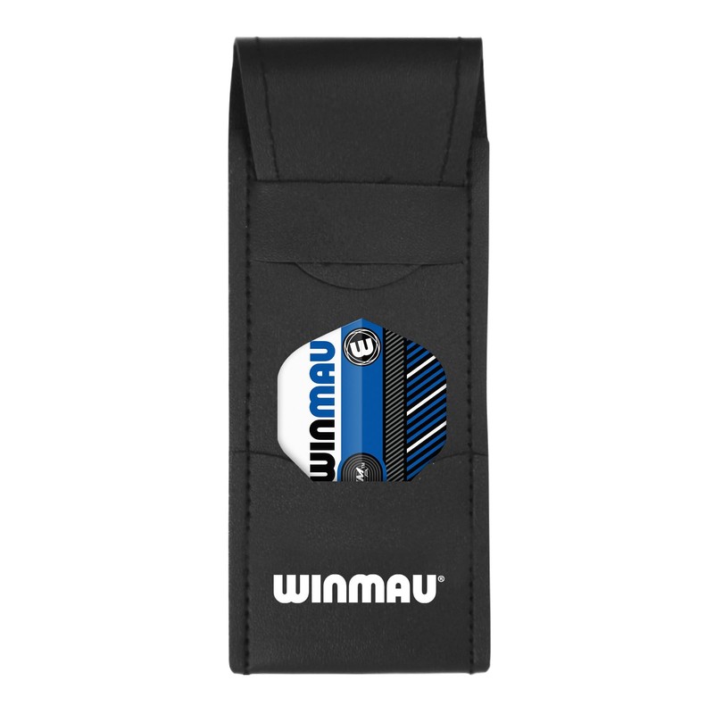 WINMAU Rookie Blue Brass Darts Set with Flights, Shafts (Stems)