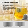 Reinmoson Tea Balls for Loose Tea, 304 Stainless Steel Extra