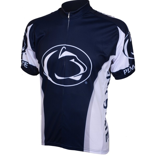 Adrenaline Promotions Penn State Cycling Jersey,Large, Blue