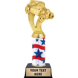 Hot Rod Trophy, 11" Hot Rod Trophy Award, Customize Now Prime
