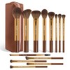 MAANGE 13 PCS 메이크업 브러시 전문가용 프리미엄 합성 파우더 컨실러