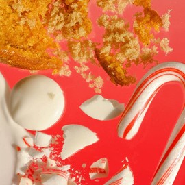 EOS Limited Edition Holiday Lip Balm Sticks- Candy Cane Swirl and Brown Sugar Soufflé, All-Day Moisture, Made for Sensitive Skin, 0.14 oz, 2-Pack, Clear