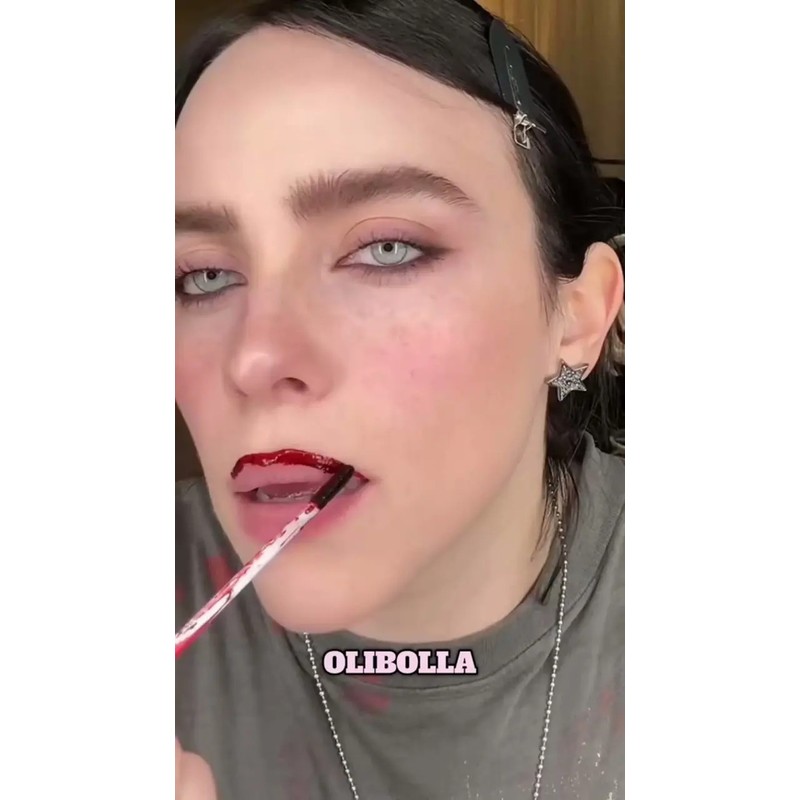 Lápiz Labial Líquido Mate Olibolla Color 07 Ángel de Larga