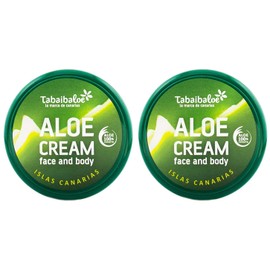 Tabaiba loe Aloe Vera Moisturising Cream for Face and Body 50 ml x 2 Units