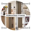 RYB HOME 100% Blackout Door Curtain for Doorway/Open Closet, Thermal