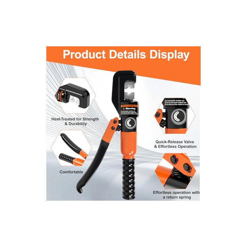 Hydraulic Crimping Tool Kit, Hydraulic Crimping Tool Battery Cable Crimper