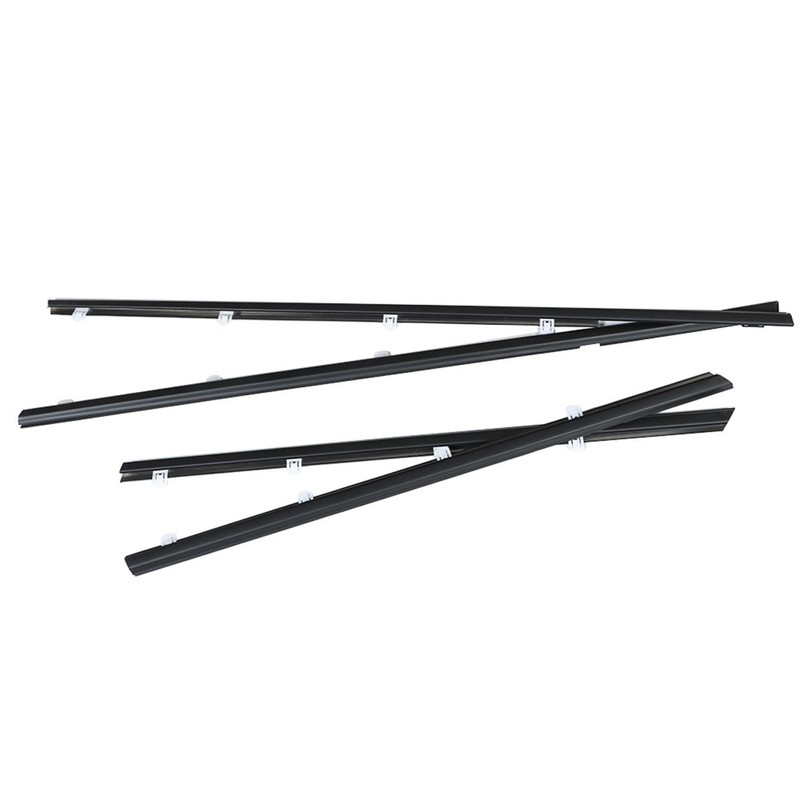 4 Pcs Weatherstrip Window Seal Replacement for Civic 2012-2015 Exterior
