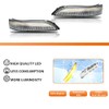 ADIIL 2PCS LED Dynamic Sequential Signal Side Mirror Lights For