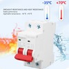DC Circuit Breaker Magnetic System Miniature Circuit Breaker for PV