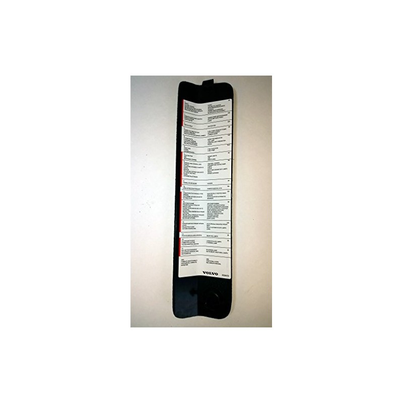 Fuse Panel Cover with Clip Blue FITS Volvo 240 244