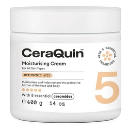 CeraQuin Moisturising Cream with Hyaluronic Acid 400g