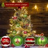 Fanfantoey Latest Christmas Ornaments 2025, 16Pcs Christmas Balls Ornaments for