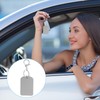 [PATIKIL] Leather Key Chain PU Leather Keychain with Key Ring