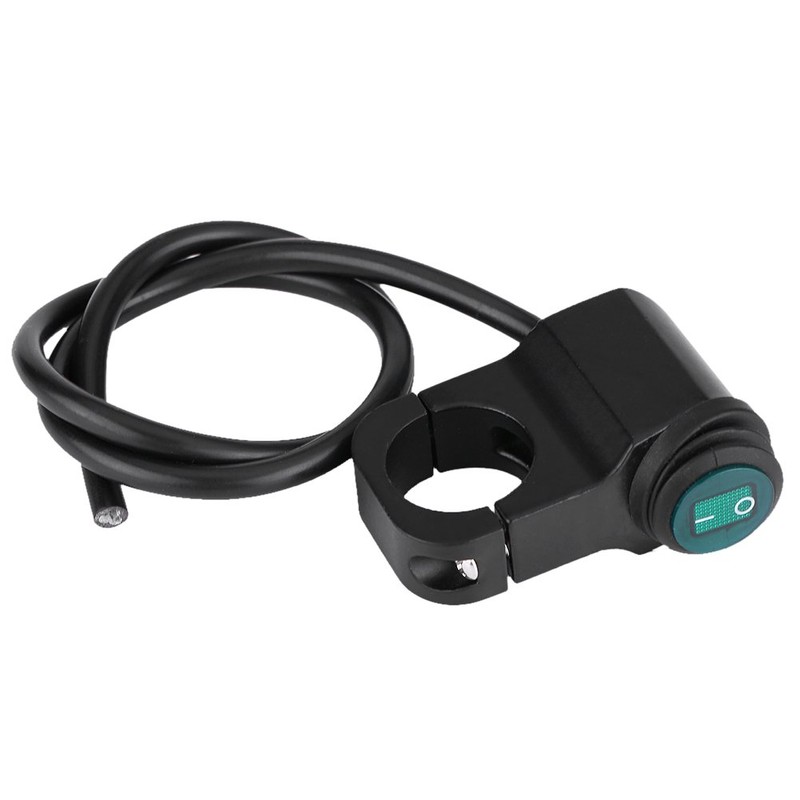 Suuonee Motorcycle Headlight Switch, 12 V Universal 22 mm Handlebar