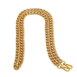 Xiazw Medium Size Fabulous Metal Shoulder Crossbody Purse Strap Replacement Bag Chain Accessories (Yellow Gold,48'')