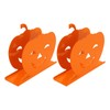 2pcs Cute Pumpkin Napkin Holder Durable Iron Paper Napkin Holder