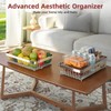 Sevenblue 2 Tier Large Fruit Basket for Kitchen Counter with