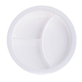 Ability Superstore White Divided Plate