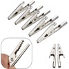 50 PCS Metal Alligator Clips 52mm Electrical Test Clamps (50
