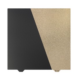 BCZAMD Ender7 3D Printer Flext 280 x 280 mm Building Plate - Double-Sided Smooth PET Textured PEI Spring Steel Sheet: Hotbed Cover No Magnticc Sticker for Filament 1.75 mm PLA PETG 3D Printing Project