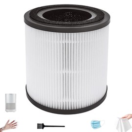 3139A Filter Replacement Compatible with BISSELL MYair Pro 3139A, Part Number 3069 (3-in-1 Replacement Filters), NOT for 2780A 2780 27809 2905A & 3179A, 1 Pack
