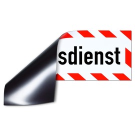 LOHOFOL Magnetic Sign Operating Service | Magnetic Sign | Various Sizes Available (35 x 11 cm)