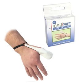 Medisure Leather Thumb Stall, Large