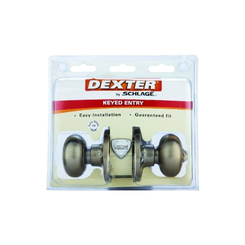 SCHLAGE LOCK CO Dexter Stratus Entry Knob