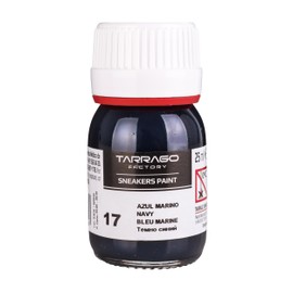Tarrago Sneaker Leather Paint–Acrylic Customize Shoe Paint–for Sneakers, Boots, Bags, Purses–Matte,Flexible, Perfect Coverage–Navy #017 – 0.8 Fl.Oz.