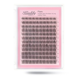 Flare Lashes With Invisible Band DiyNatural Eyelash Extension Bond SealEyelash Glue and Lash Remover Beginner FriendlyIndividual Lashes Waterproof and Long lastingMakeup For Girl Cosmetic.