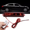 Rechargeable LED Name Tag Replacement for Universal Automobile Programmable Name