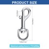 4 Pcs Heavy Duty Swivel Snap Hook, Zinc Alloy, 2.76
