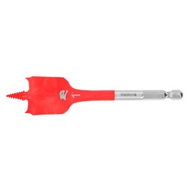 Diablo Spade Bit for Wood - Speed-TIP Design - 1" Diameter, 4" Length, 1/4" Hex Shank - DSP1060