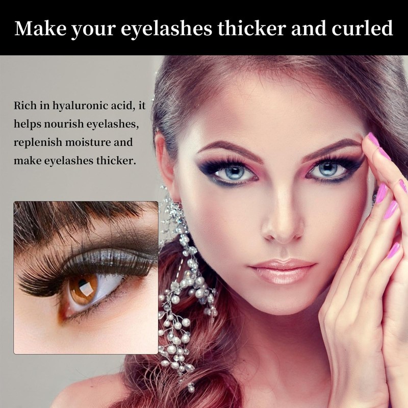 Eyelash Serum, Mild Lash Serum, Easily Absorbable, Plant Extract, Nutritious