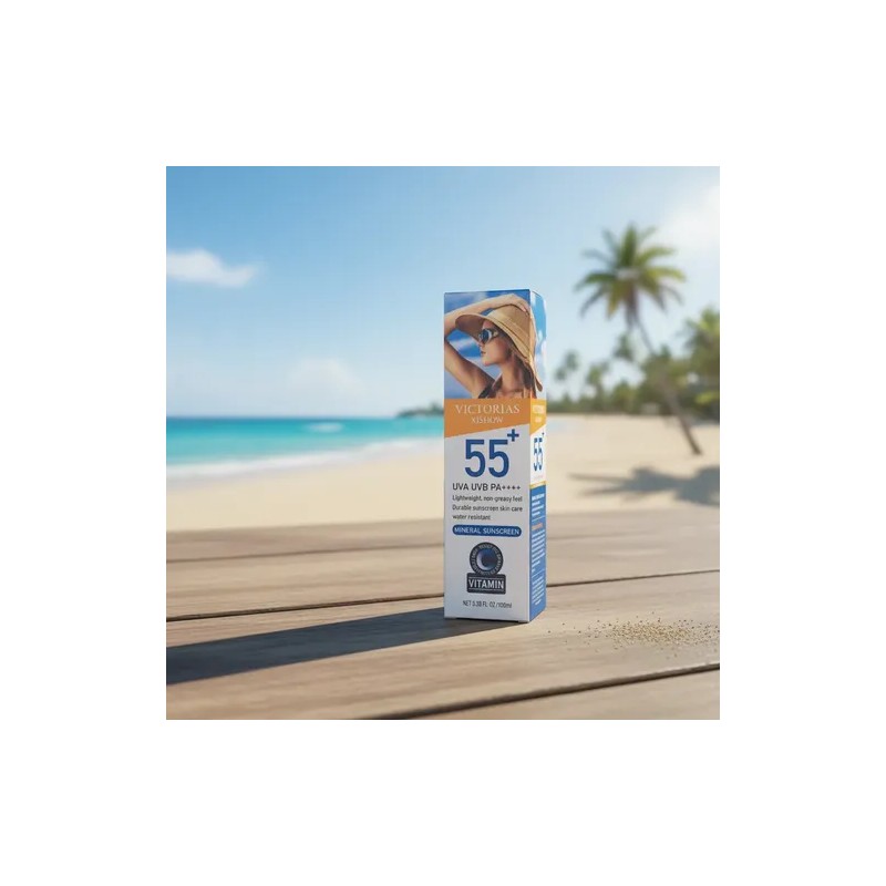 Protector Solar Mineral Victoria Xishow Spf 55 Crema