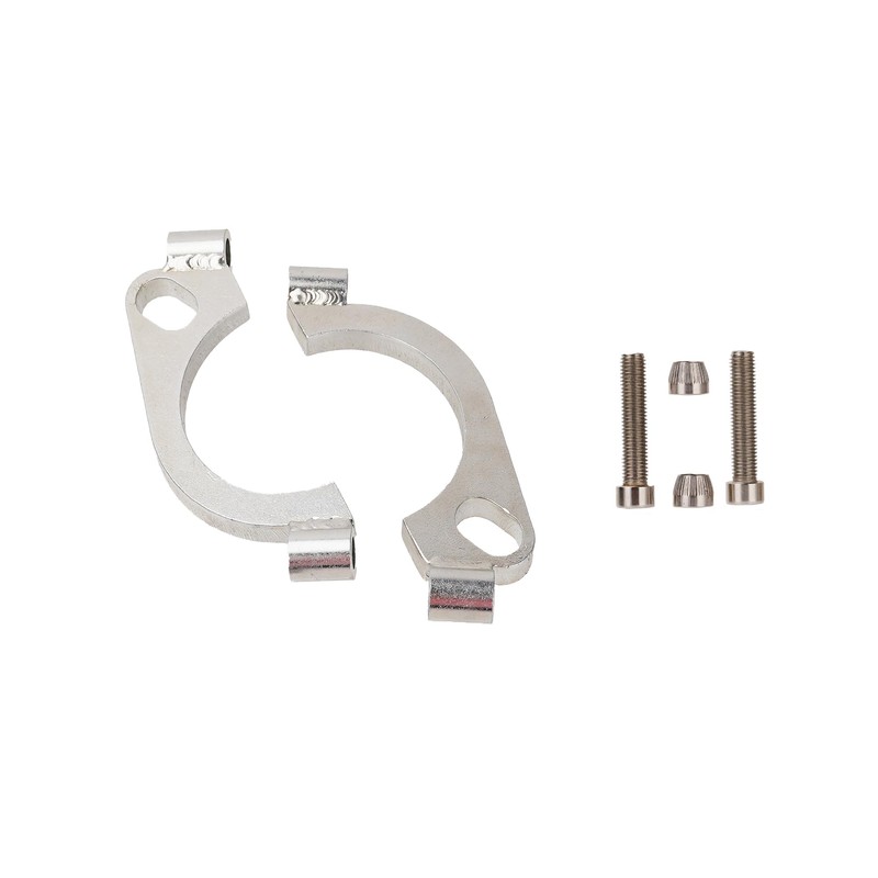 Rwraps 3.0 Inch Split Flange Repair Kit,Iron galvanized Exhaust Flange