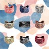 4 Pack Boho Headbands Stretch Paisley Print Bandana Headband Criss